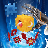 2023 Fingertip Gyro/Blase Musik Baustein Kombination Fingertip Gyro Dekompression Spielzeug/Kinder Pädagogisches Spielzeug